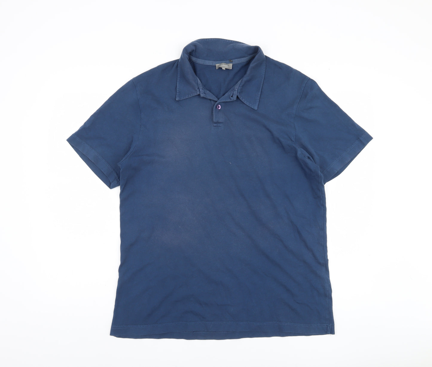 Jaeger Men's Blue Polo Shirt L - Casual Summer Wear
