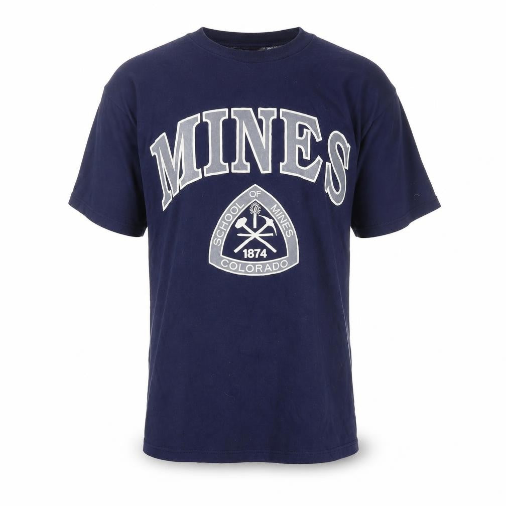 Brazos Sportswear Men's Blue Medium University T-Shirt