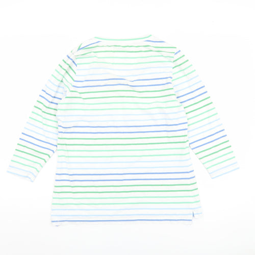 Lighthouse Women's Striped Long Sleeve T-Shirt Size 10
