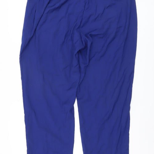 Marks and Spencer Women Blue Trousers UK 20
