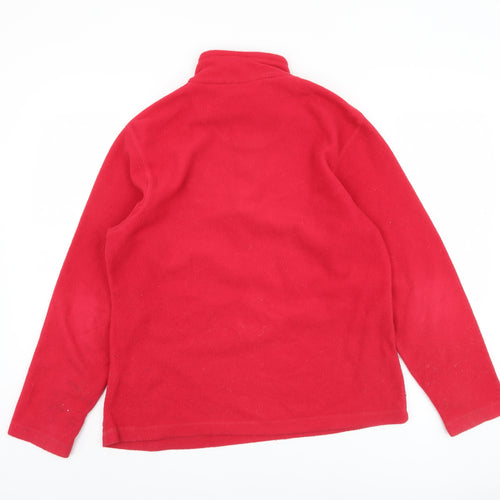 Regatta Women's Red Pullover Fleece Sweatshirt Size 14