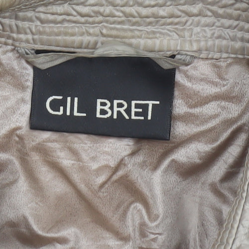 Gil Bret Women's Beige Quilted Jacket Size 14