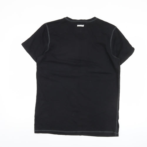 Jack & Jones Men’s Black Crew Neck T-Shirt - Size L