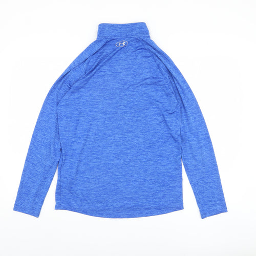 Under Armour Men's Blue 1/4 Zip Sports Sweatshirt S