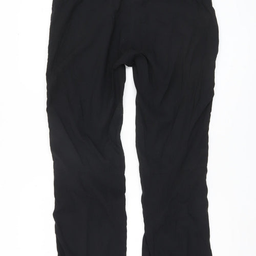 Craghoppers Women's Black Straight Trousers, Size 14