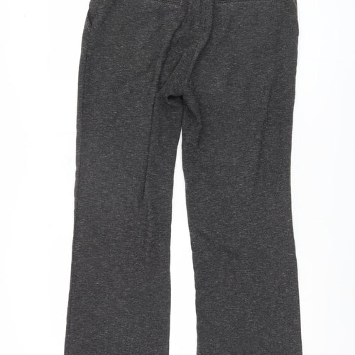 Marks and Spencer Grey Women's Trousers, Size 10, Straight Leg