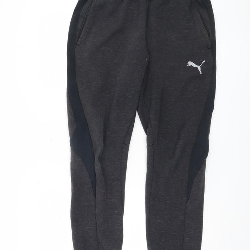 Puma Unisex Black Jogger Trousers L - Casual Wear