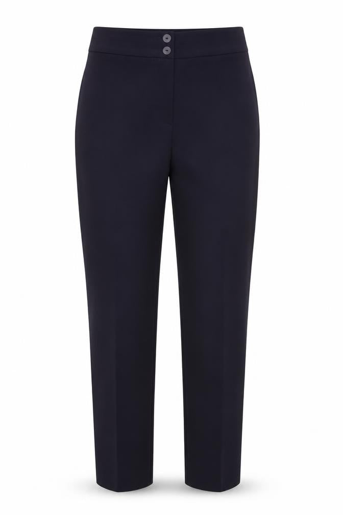Front view of Country Casuals Women's Black Classic Trousers, size 10