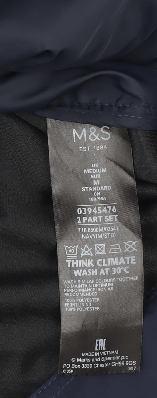 Marks and Spencer Men's Blue M Basic Jacket