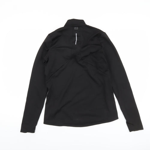 Decathlon Women's Black Pullover Athletic Top Size 10