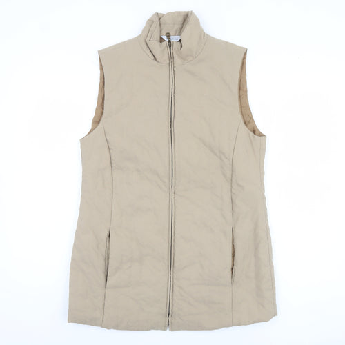 Blanchelle Women's Beige Waistcoat Size 10