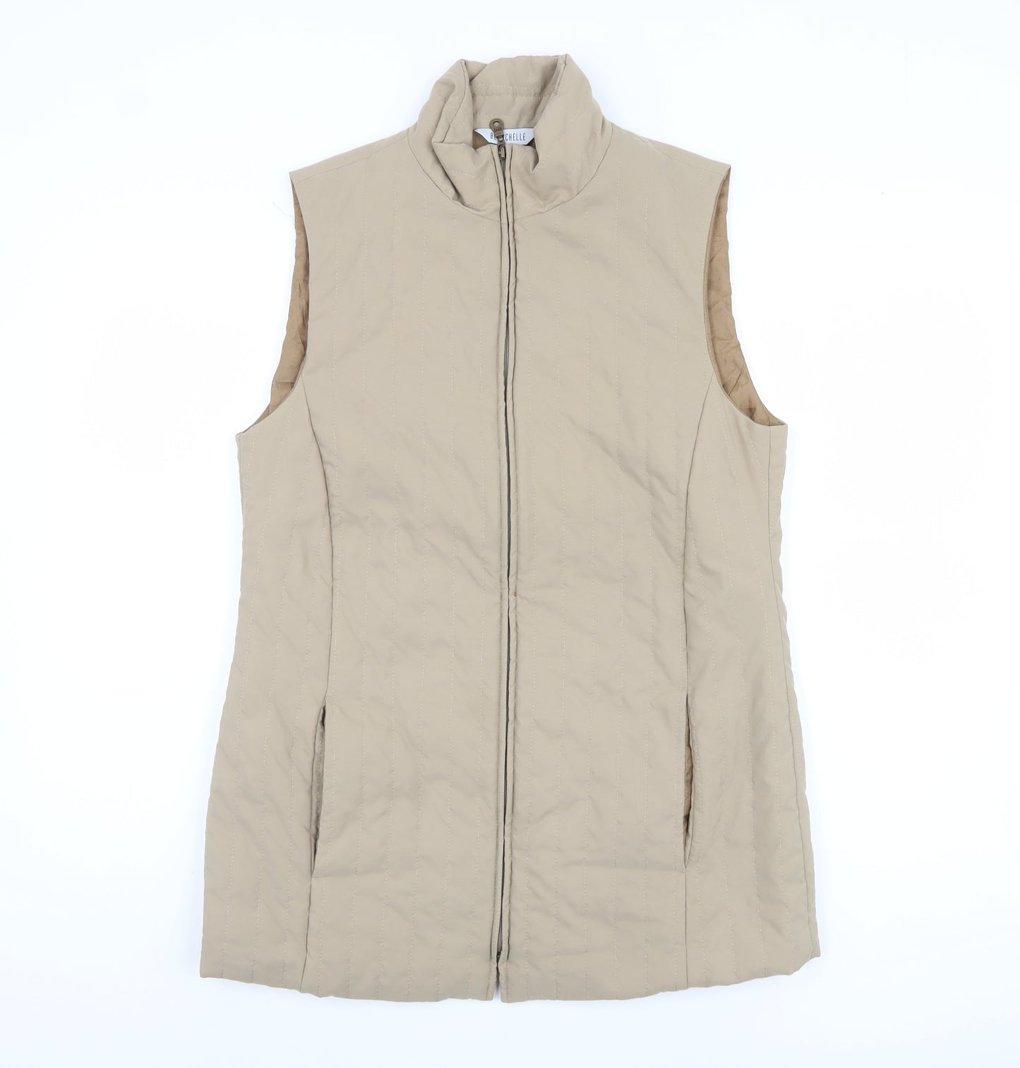 Blanchelle Women's Beige Waistcoat Size 10