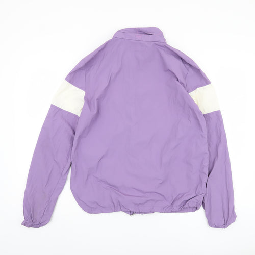 H&M Girls Purple Full Zip Casual Jacket 14 Years
