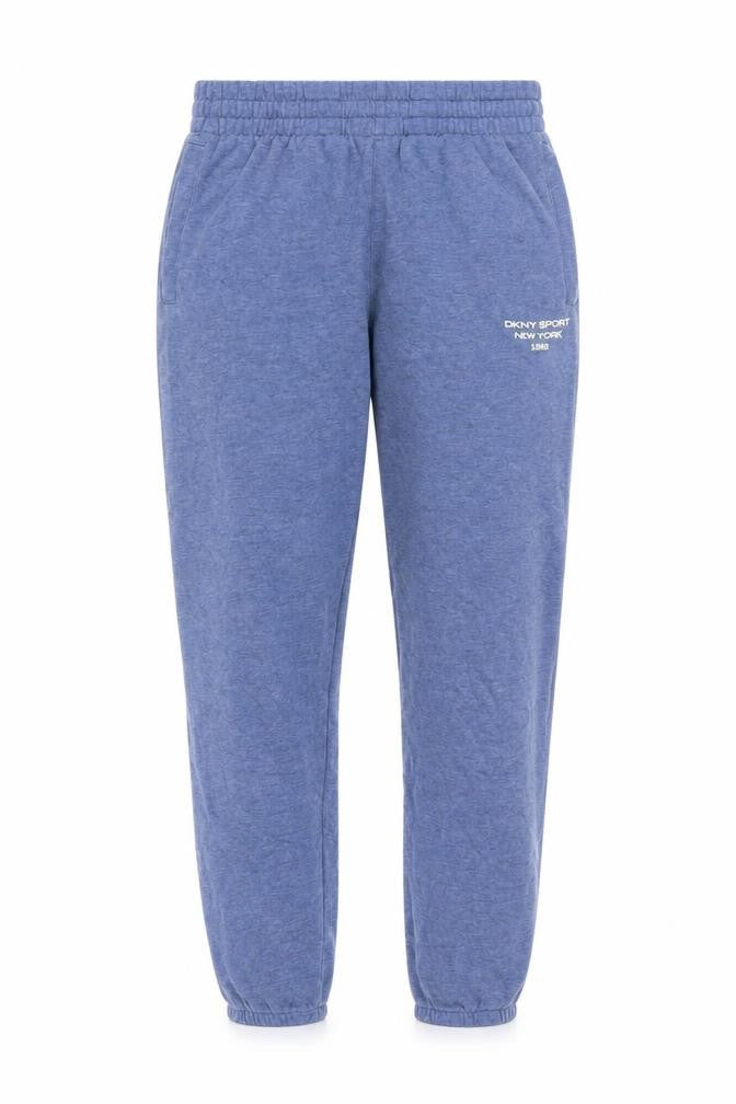 Front view of DKNY Women's Blue Joggers -, size S, Casual Wear