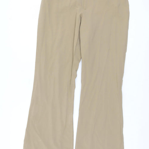 Ralph Lauren Women's Beige Wool Trousers Size 6