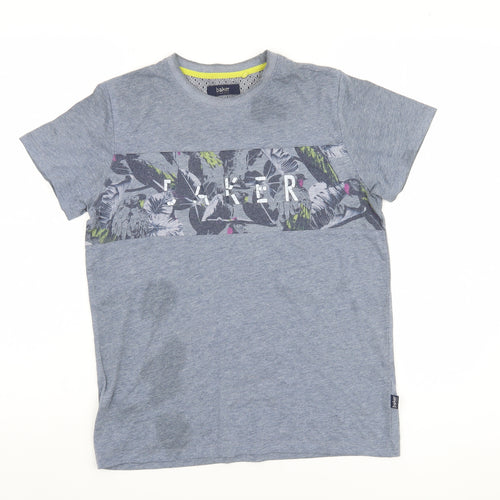 Baker Boys Blue Graphic T-Shirt, 13 Years, Casual Style