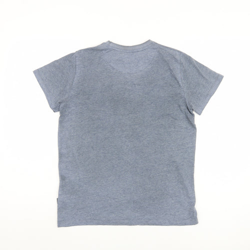 Baker Boys Blue Graphic T-Shirt, 13 Years, Casual Style