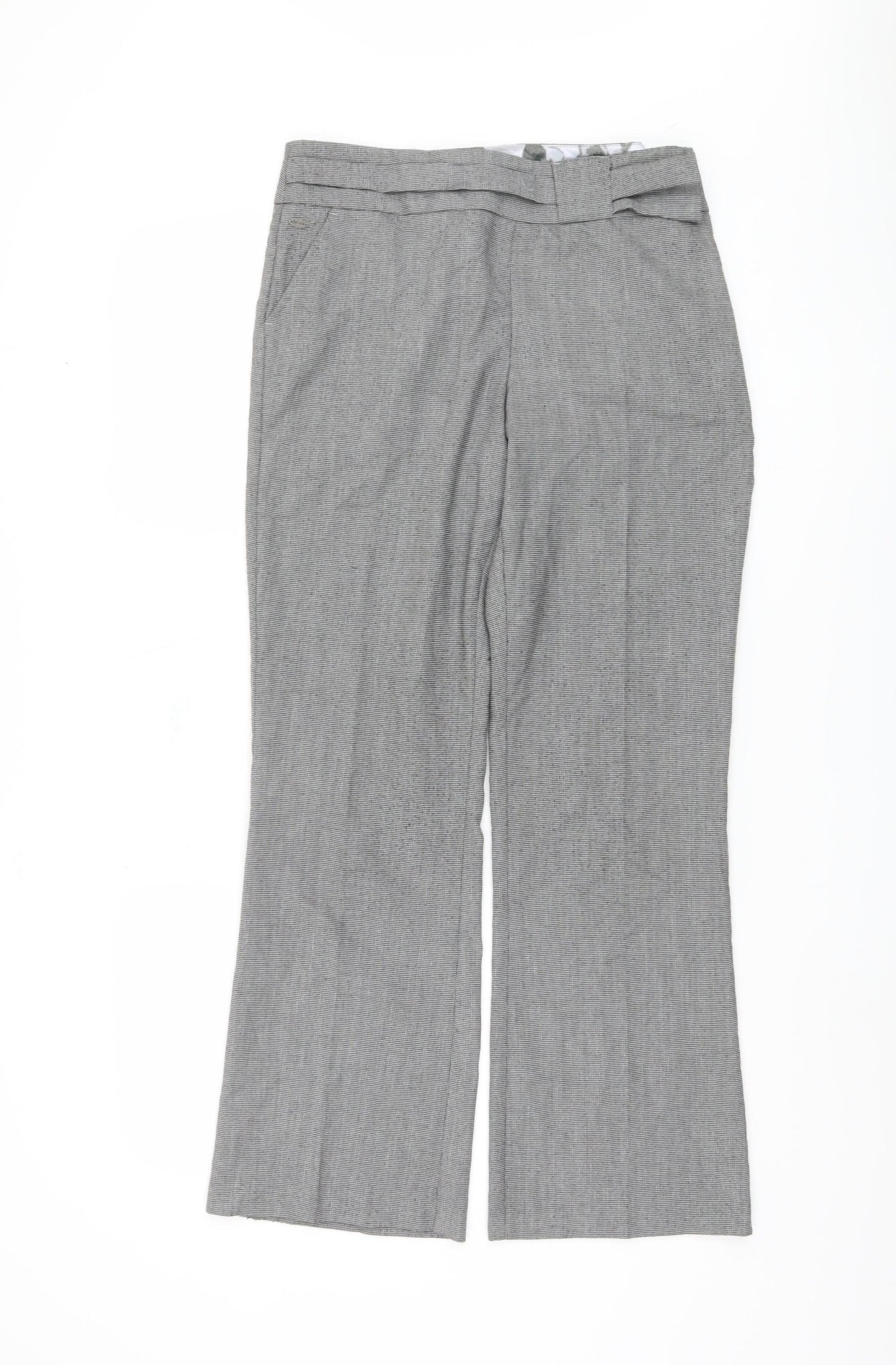 Marks and Spencer Women's Grey Trousers Size 10