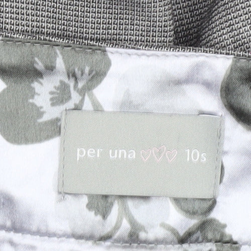 Marks and Spencer Women's Grey Trousers Size 10