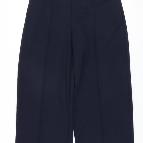 Marks and Spencer Women's Black Wide-Leg Trousers Size 16 New