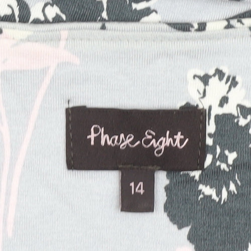 Phase Eight Women's Multicoloured Floral Dress Size 14
