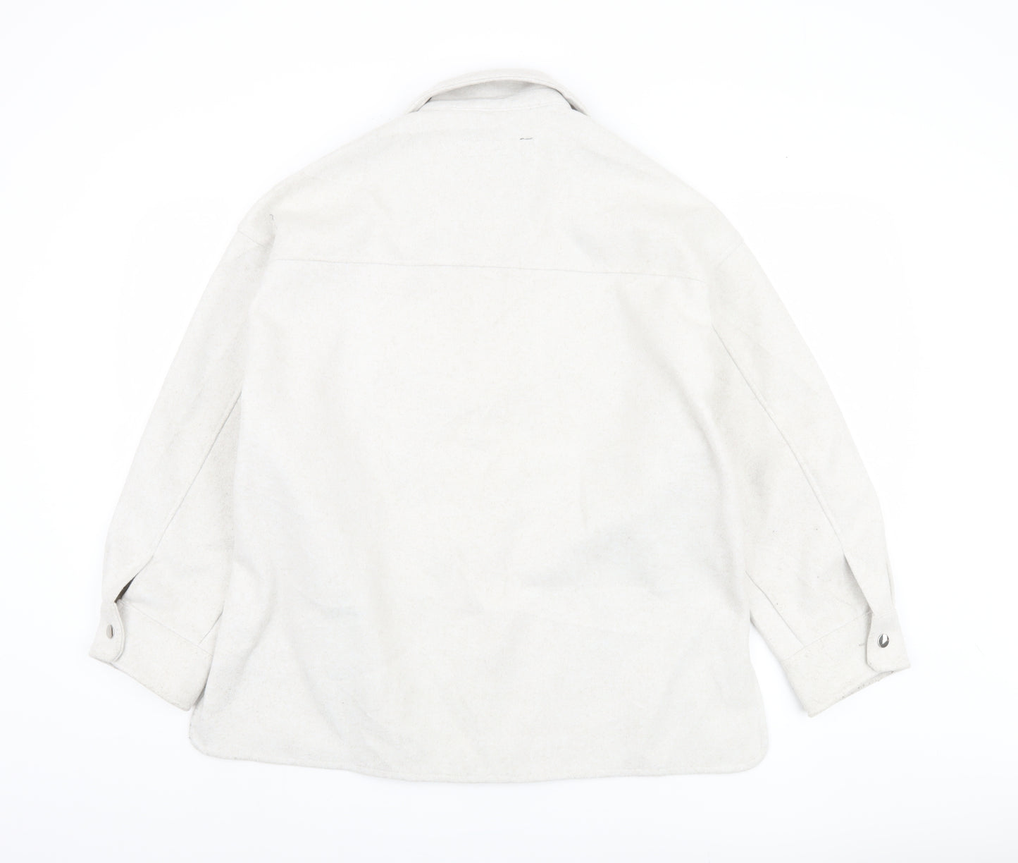Zara Women’s Grey Button Jacket Size 12
