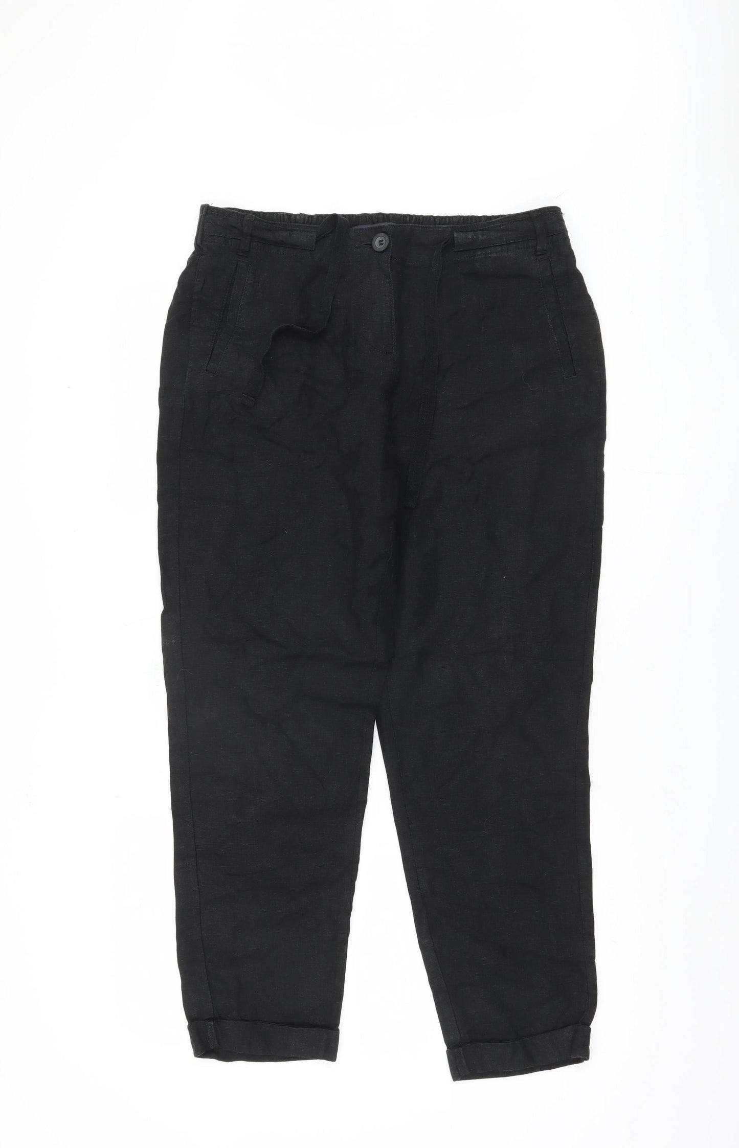 Marks and Spencer Women's Black Trousers Medium