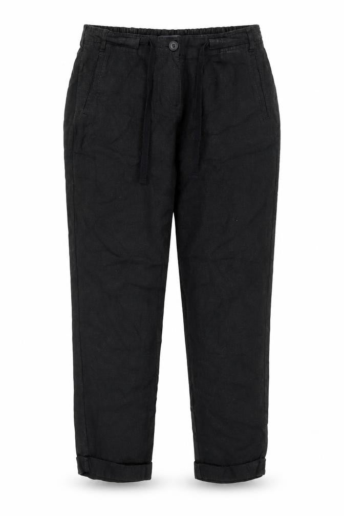 Front view of Marks & Spencer Women's Black Trousers Medium