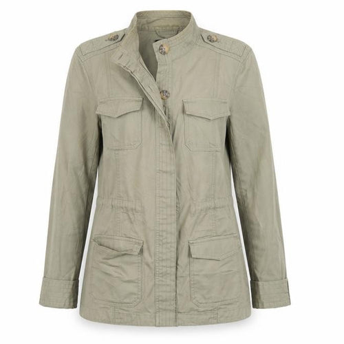 Maine New England Women's Green Military Jacket Size 12