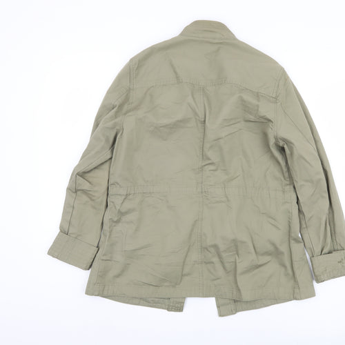 Maine New England Women's Green Military Jacket Size 12