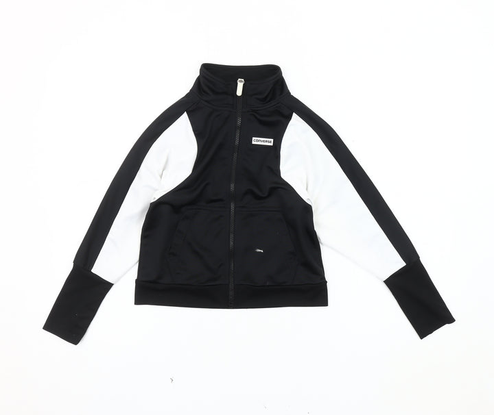 Converse Boys Black Track Jacket 8-10 Years