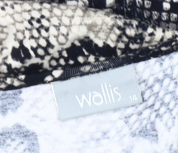 Wallis Women's Multicoloured Shift Dress Size 14