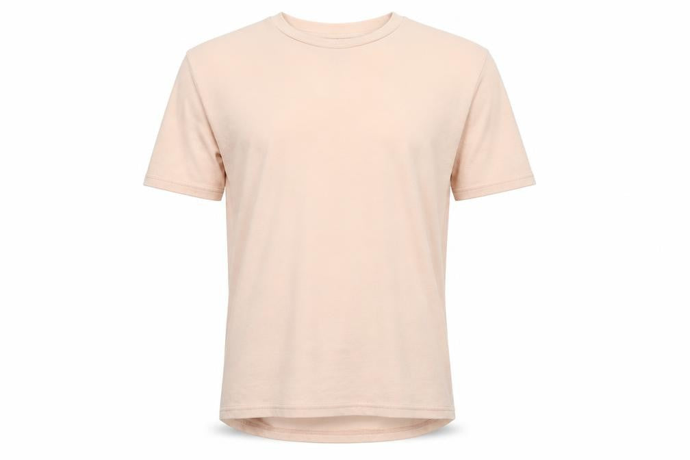 Manière De Voir Men's Beige Crew Neck T-Shirt - Size S