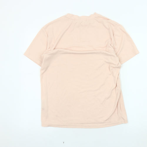 Manière De Voir Men's Beige Crew Neck T-Shirt - Size S