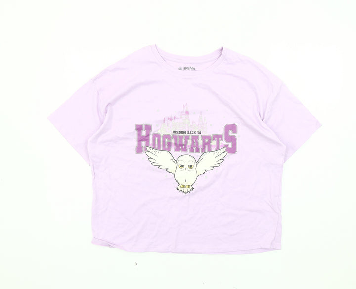 Marks and Spencer Harry Potter Girls Purple T-Shirt, 16 Years