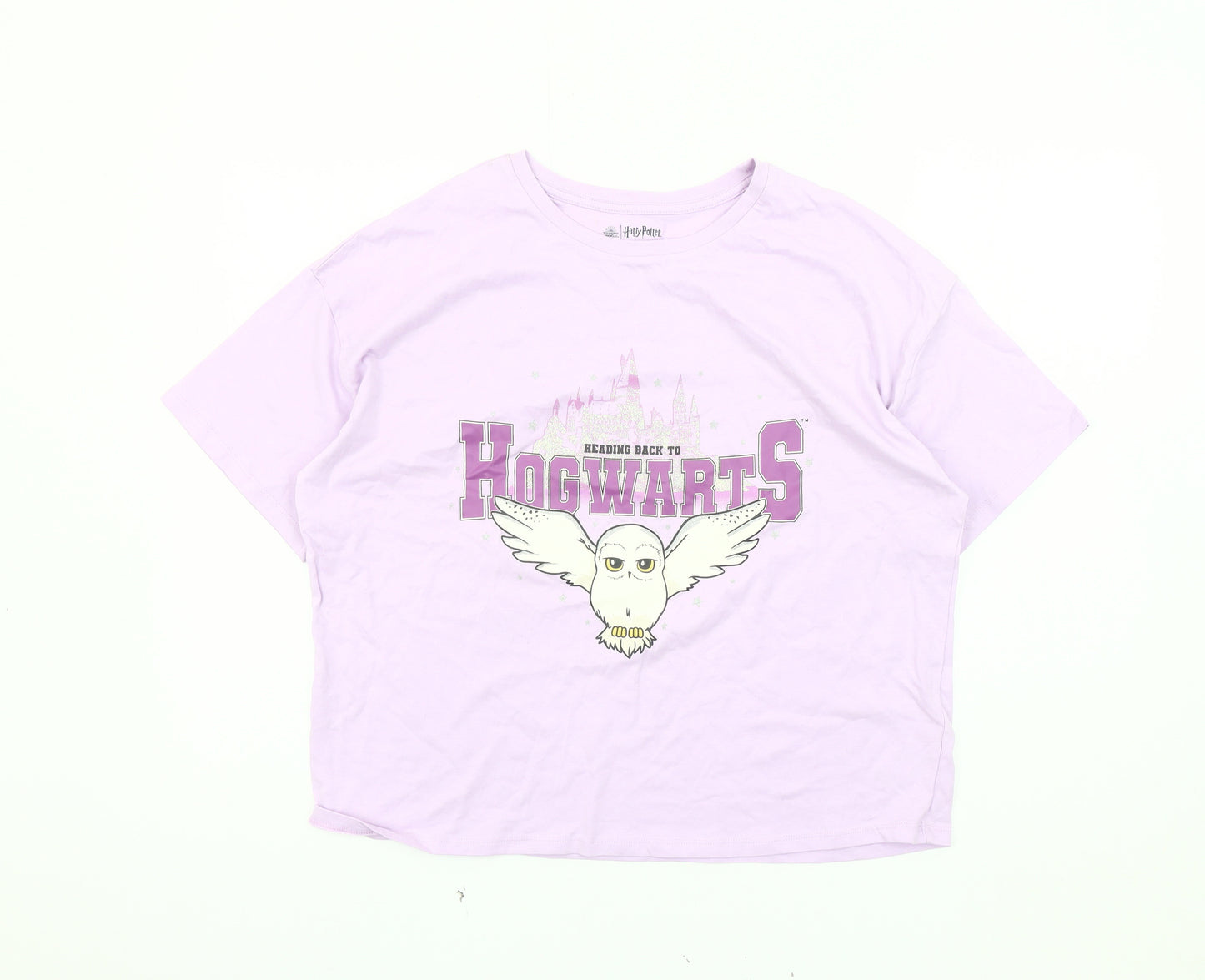 Marks and Spencer Harry Potter Girls Purple T-Shirt, 16 Years