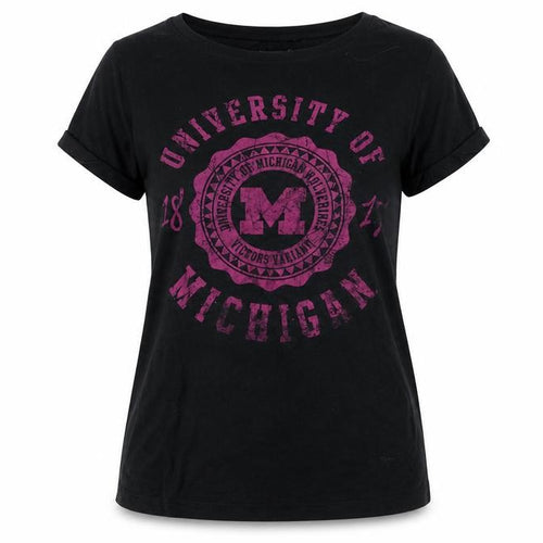 American Freshman Women's Black M University T-Shirt