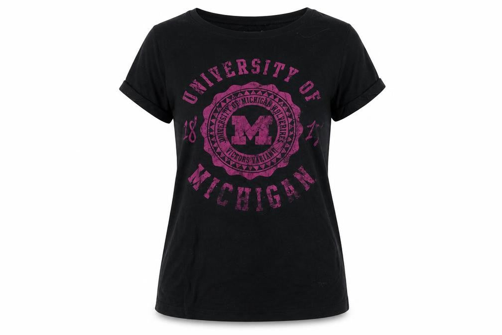 American Freshman Women's Black M University T-Shirt