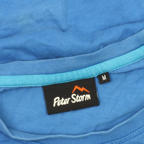 Peter Storm Men's Blue Cycling Evolution T-Shirt, M