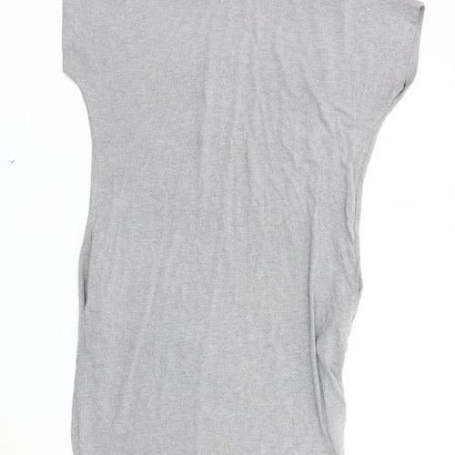 Warehouse Women Grey Jersey Dress Size 10