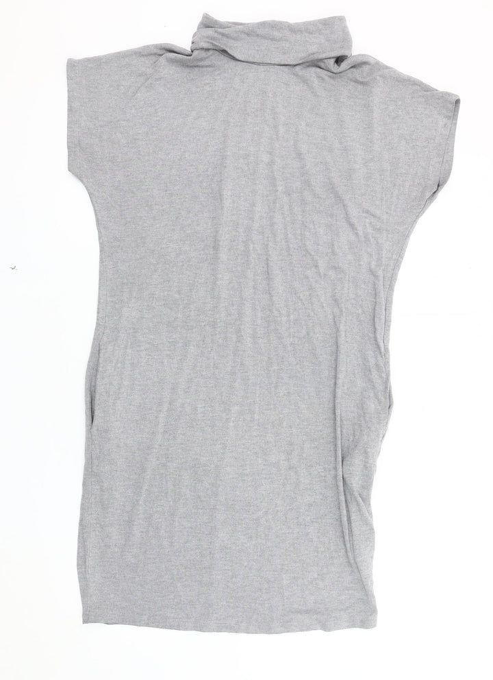 Warehouse Women Grey Jersey Dress Size 10