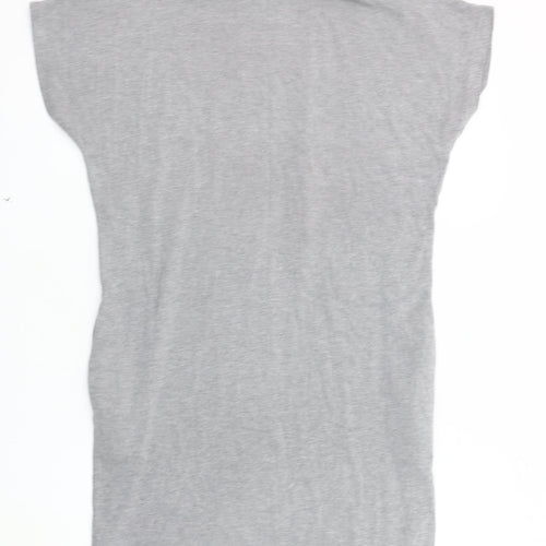Warehouse Women Grey Jersey Dress Size 10
