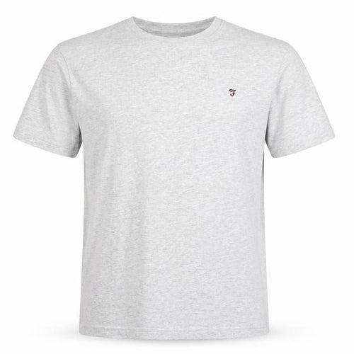 Farah Men's Grey S Crew Neck Short Sleeve T-Shirt