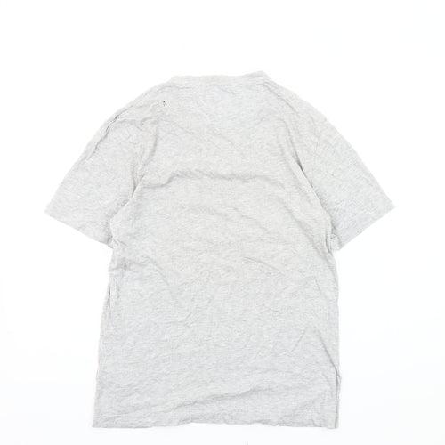 Farah Men's Grey S Crew Neck Short Sleeve T-Shirt