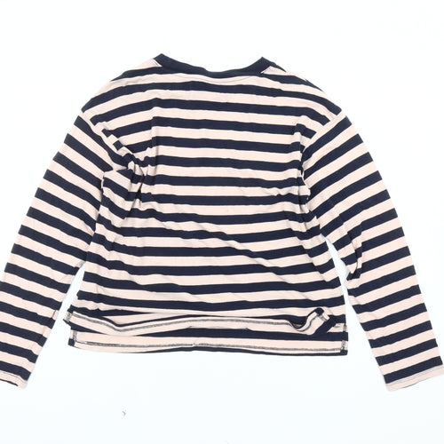 Monki Women's Striped Long Sleeve T-Shirt, Size S