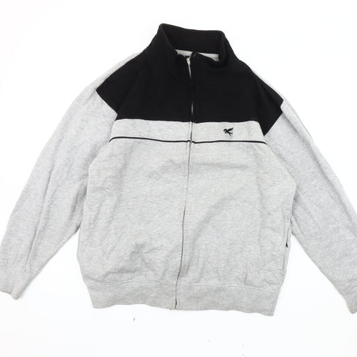 Pegasus Men's Grey Jacket Medium Full Zip Casual