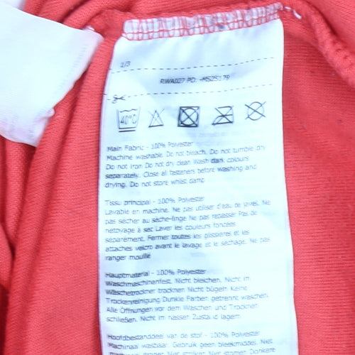 Regatta Women's Red Fleece Sweatshirt Size 12