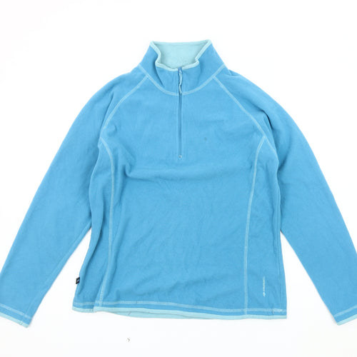 Mountainlife Women's Blue Fleece Sweatshirt Size 14