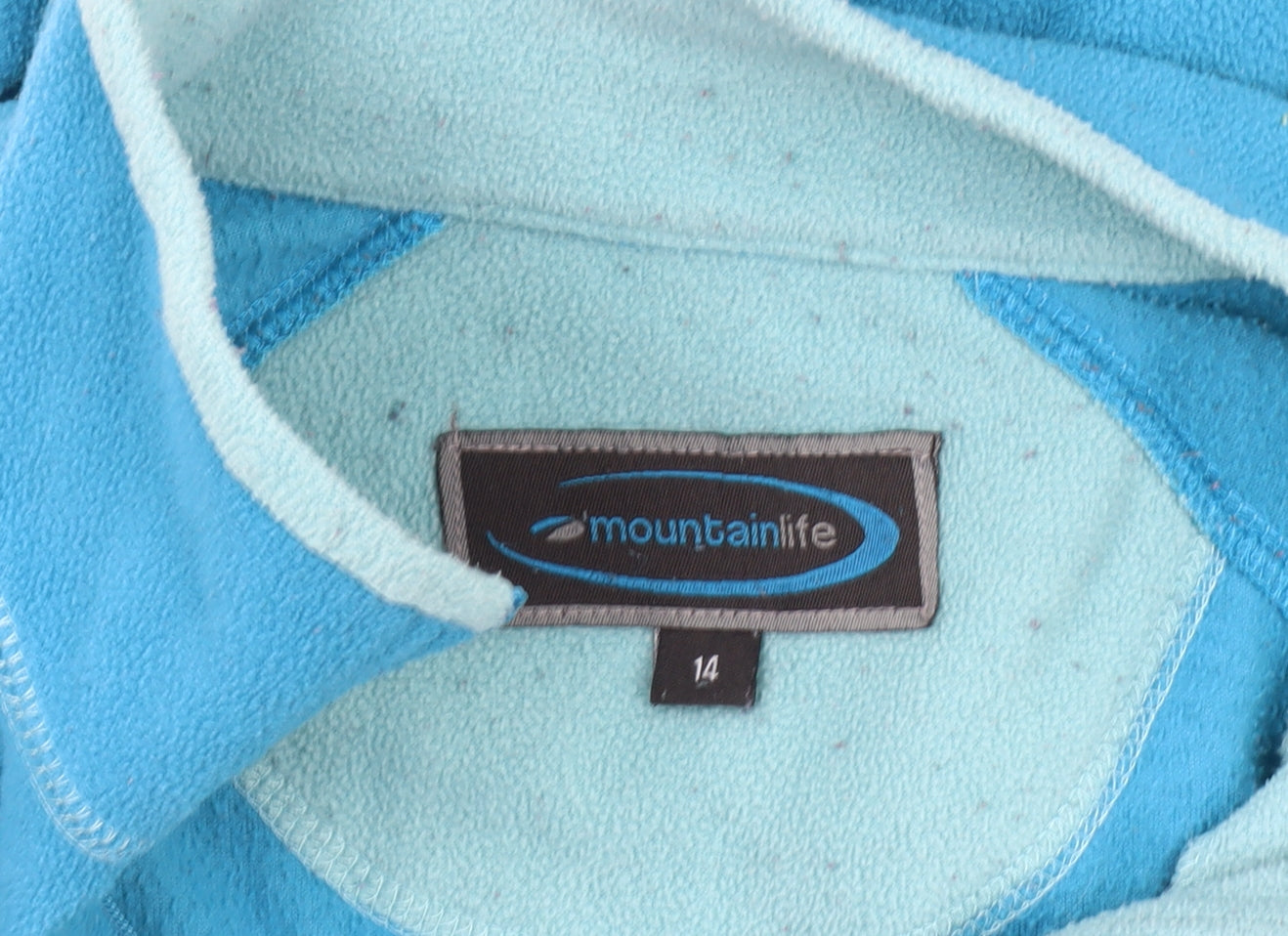 Mountainlife Women's Blue Fleece Sweatshirt Size 14