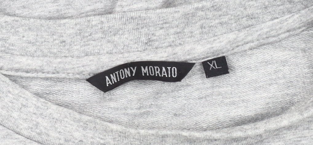 Antony Morato Men's Grey Pullover Sweatshirt XL